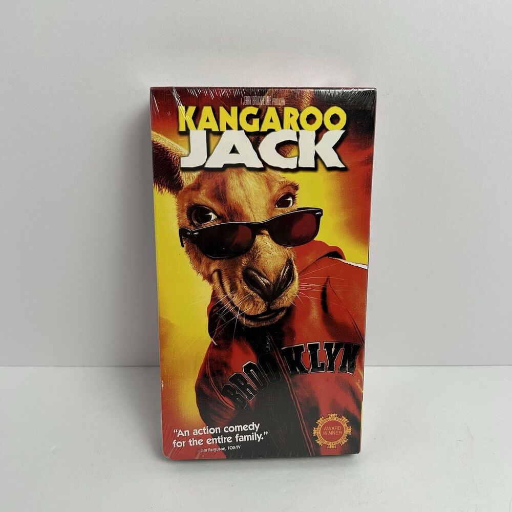 Kangaroo Jack VHS 2003 PG Rated New Sealed